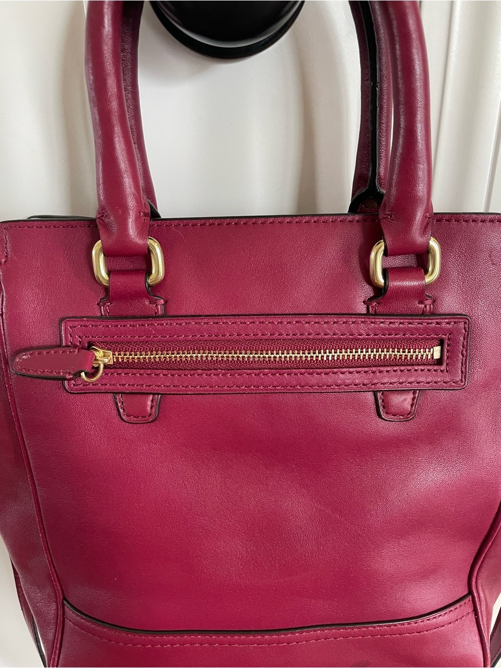 COACH Mini Tanner Leather Bag - Picture 6 of 10